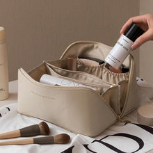 Elegante Make-up Tasche mit viel Stauraum – Beige (Begrenzter Vorrat)