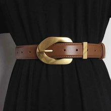 Elegante Gürtel Damen – Hellbraun