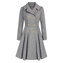 Eleganter Wintermantel – Grau