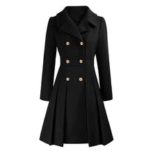 Eleganter Wintermantel – Schwarz