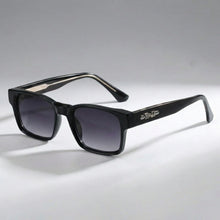 Nala | Quadratische Premium-Sonnenbrille – Schwarz