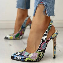 Sigourney – Elegante Pumps Mit Hohem Absatz – Mehrfarbig