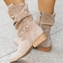 Lina | Der bequeme und hochwertige Wildleder-Stiefel – Beige