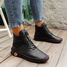 Erica - Elegante Lederschuhe für Damen – Schwarz