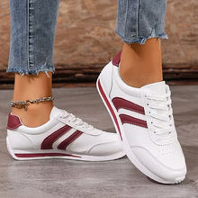 Larenda – Orthopädischer Schnür Turnschuh – Rot