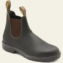 Elodie - Retro-Chelsea-Boots – Schwarz / Braun