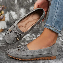 Heather - Orthopädische Leder Schuhe – Grau
