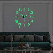 ZeitHandwerk™ Moderne Minimale Kunst – Leuchtend