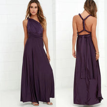 Kerensa | Elastisches Wickelkleid mit Riemen – Lila