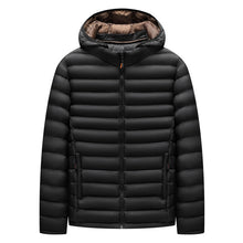 Leichte Herren-Steppjacke mit Kompakt-Effekt - Marven – Schwarz