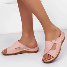 Felicitas | Damen Komfort Pantolette – Rosa