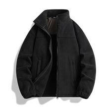 Robin | Fleece-Winterjacke – Schwarz