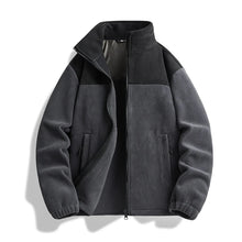 Robin | Fleece-Winterjacke – Grau