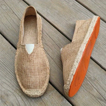 Alonzo | Elegante Herren Espadrilles – Braun