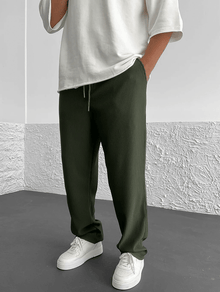 Milan | Gerippte Hose Für Herren – Grün