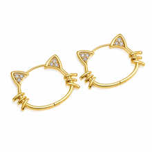 Didem – Ohrringe aus Sterlingsilber – Gold
