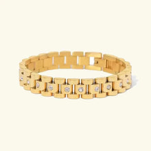 Goldenes Gliederarmband – Gold