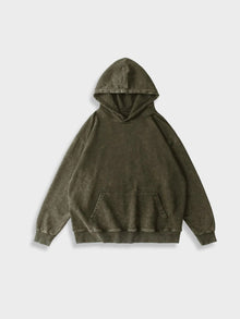Warme Retro Stil Hoodie Mit Tasche Für Herren | Perfekt für Casual Tage – Grün