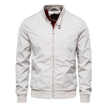 Behrend | Sportlich Elegante Bomberjacke – Weiß