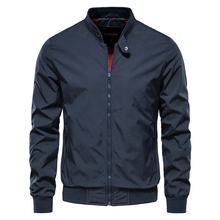 Lässige Frühlingsjacke für Männer – Blau