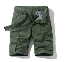 Elrick | Herren Cargo Kurze Hosen | Bequem – Grün