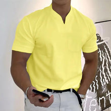 Heinrich | Herren Poloshirt Kurzarm – Gelb