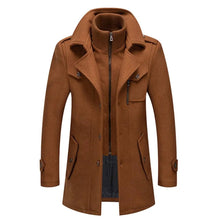 Herren Zweiteiliger Mantel | Eleganter Übergangsmantel | Zeitlos & Vielseitig – Braun