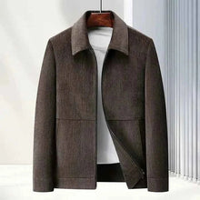 Herbst Winter Jacke Herren – Dunkelbraun