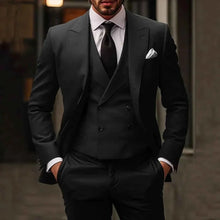 Herren Anzug Komplett Set – Schwarz