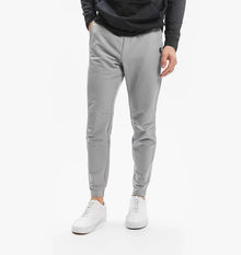 Herren Hose Slim Fit Stretch Casual – Hellgrau