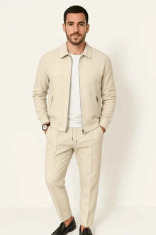 Herren Loungewear Set – Beige