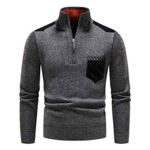 Herren Rundhals Pullover – Grau