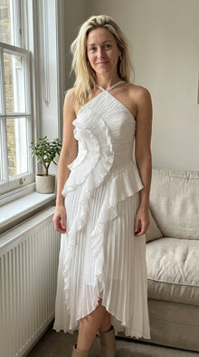 Adeline™ | Anmutiges und Luftiges Kleid – Weiß