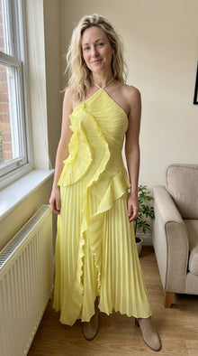 Adeline™ | Anmutiges und Luftiges Kleid – Gelb