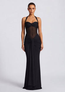 MODA | Siren Sanduhrkleid – Schwarz