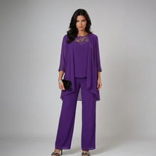 Iva™ Elegantes Trio-Set – Lila