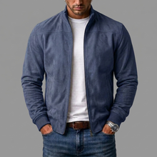 Kerral – Elegante Wildleder Jacke – Blau