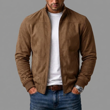Kerral – Elegante Wildleder Jacke – Braun