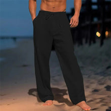 Hose Herren Gerade Passform – Schwarz