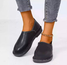Nerry - Farbe Patch Schuhe – Schwarz