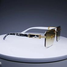Iva | Moderne Polarized-Sonnenbrille – Honiggelb