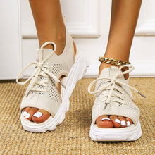 Addison | Konturiertes Fußbett Fußgewölbestütze Sandalen – Beige