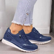 Damen Freizeitschuhe | Orthopädische Komfort-Sneaker | Atmungsaktiv & Rutschfest – Blau