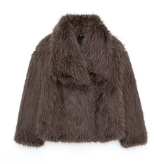 Coco Pelzjacke, Wintermäntel – Braun