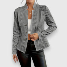 Damen leichte Übergangsjacke für den Frühling – Grau