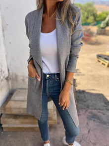 Clarissa™ | Luxuriöses Jas – Grau
