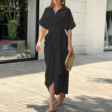 Tahlia - Elegantes Freizeitkleid – Schwarz