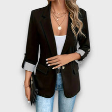 Elviane – Klassischer Blazer – Schwarz
