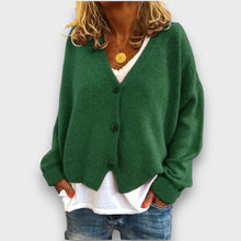 Shamira – Strick-Cardigan – Grün