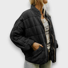 Merelle – Gestepptes Übergangsjacke – Schwarz